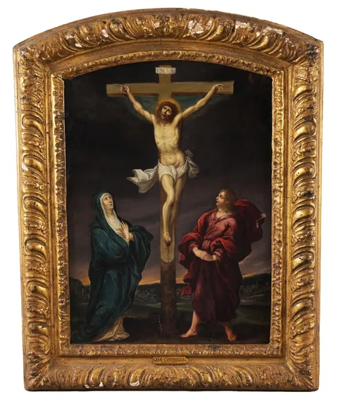 Jan Cossiers, Untitled, Oil on Wood