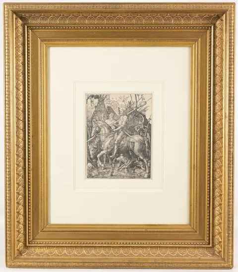Albrecht Durer, Knight, Death and the Devil, Engraving