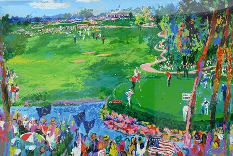LeRoy Neiman, Ryder Cup - Valhalla 2008, Color Serigraph