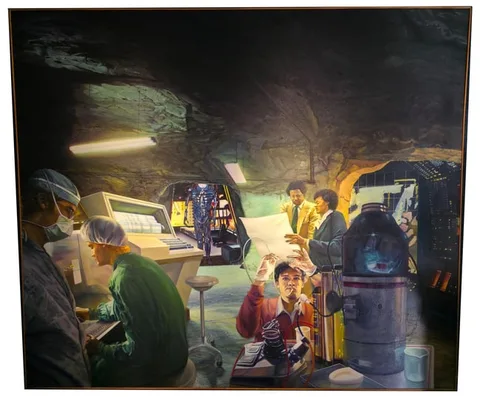 William L. Haney, The Right Place, Oil on Canvas