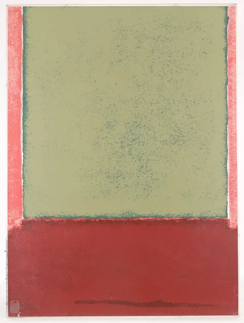 Theodoros Stamos, first generation, Screenprint on Paper