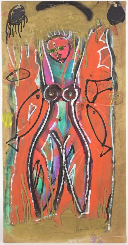 Neith Nevelson, Neith Nevelson: In the Middle of the Night,, Acrylic on Canvas