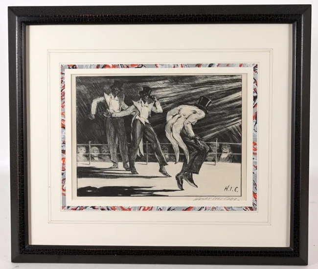 Top Hat Dancers by Henry Ives Cobb, Lithograph, offered Apr 2026