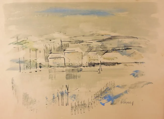 Untitled by Alfred Birdsey, Watercolor, sold Apr 2026