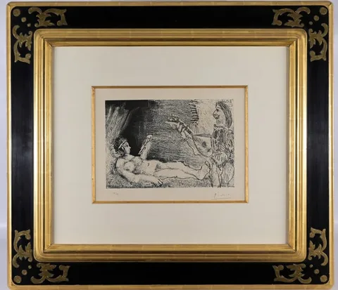 Pablo Picasso, L'Aubade, Aquatint with Etching