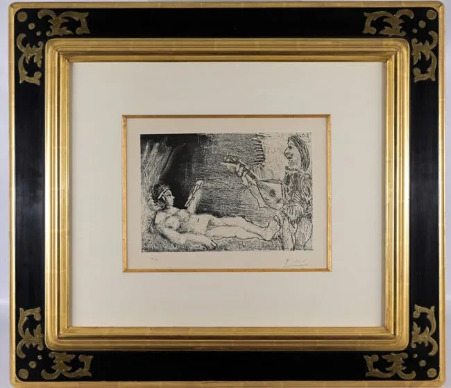 L'Aubade by Pablo Picasso, Aquatint with Etching, sold Jul 2026