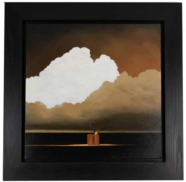 Fire Drill by Robert Deyber, Acrylic on Canvas, sold Jul 2026