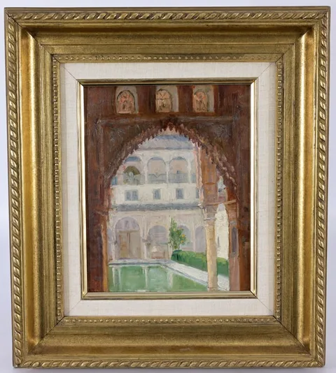 Walter Sickert, Untitled, Oil on board