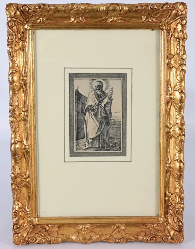 Saint Paul by Albrecht Durer, 1514, Engraving, sold Jul 2026