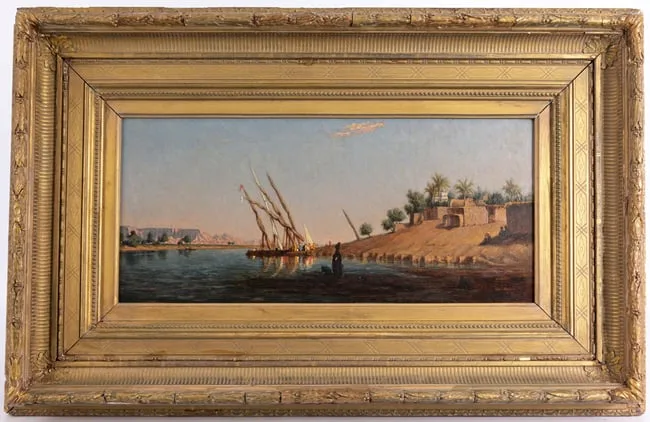 Untitled by Narcisse Berchère, Oil on Canvas, sold Jul 2026