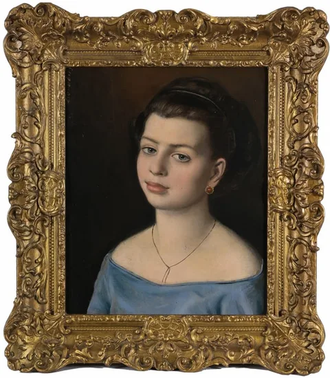 Miklós Barabás, Untitled, Oil on Canvas