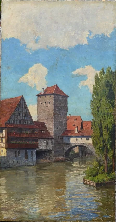 Paul Fischer, Untitled, Oil on Canvas