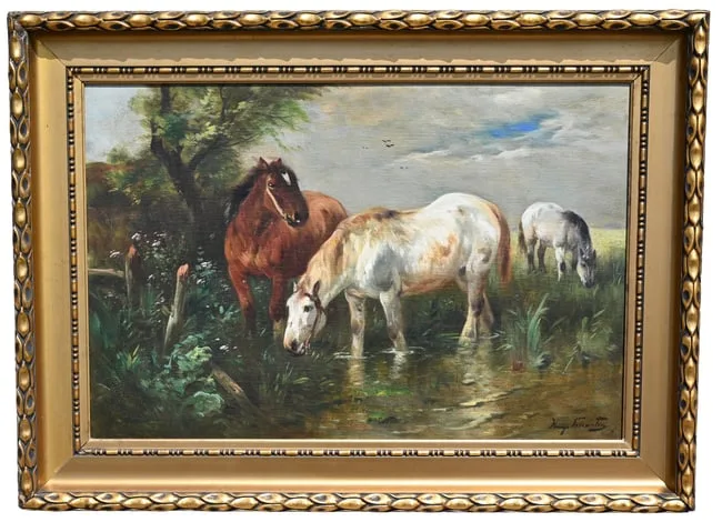 Untitled by Henry Schouten, Oil on Canvas, offered Jul 2026