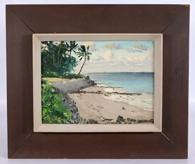 Punaluu by Peter Hayward, Oil on Canvas, sold Jul 2026
