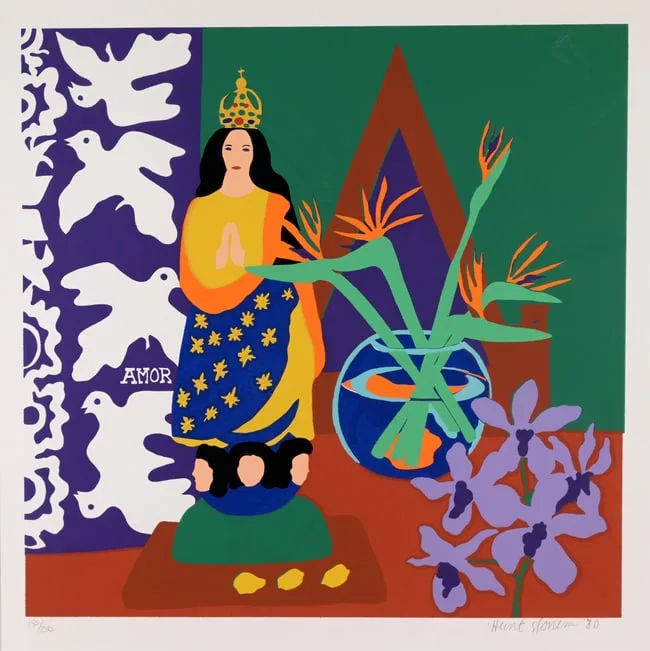 Vanda by Hunt Slonem, Color Serigraph, sold Jul 2026