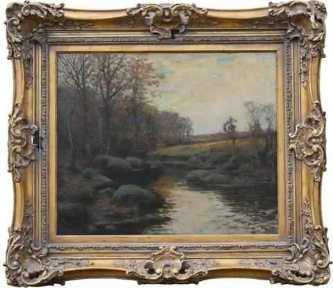 William Merritt Post, Untitled, Oil on Canvas