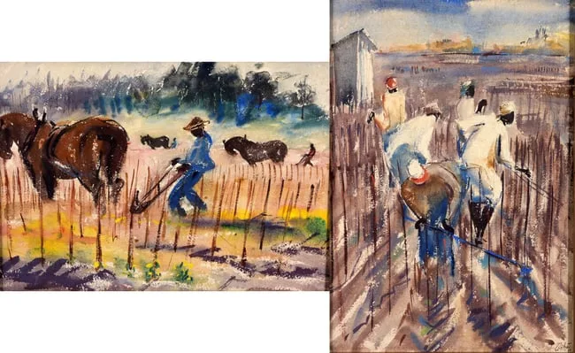 Nike Parton, Untitled, Watercolor on Paper