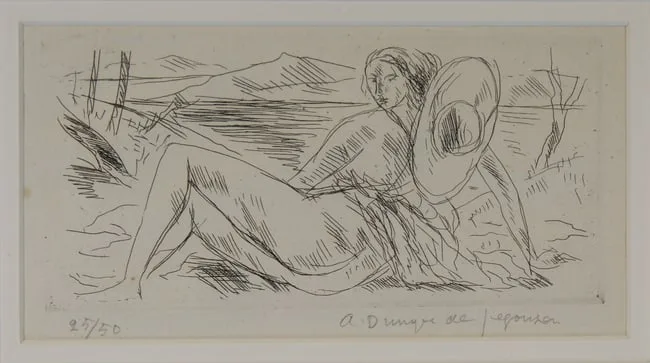 Untitled by André Dunoyer de Segonzac, Etching, sold Jul 2026