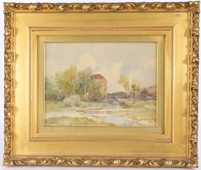 Clarence Ball, Untitled, Watercolor on Paper