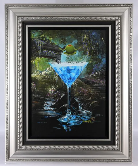 Zen Garden-tini by Michael Godard, 2023, Giclee, sold Jul 2026