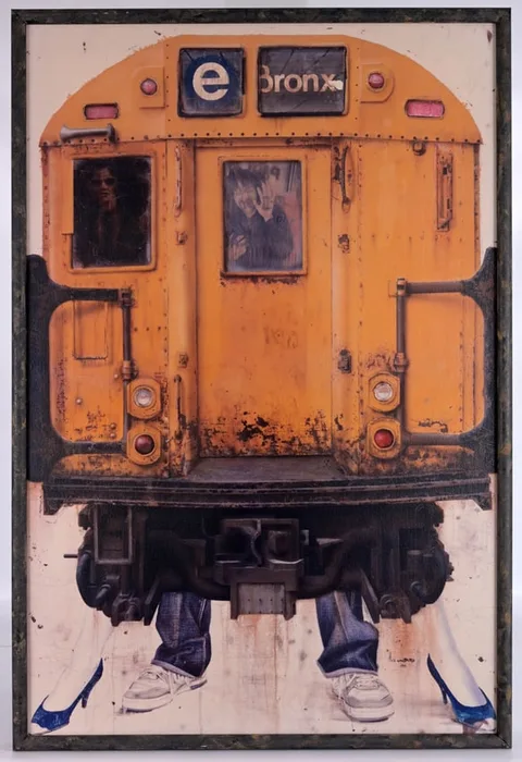 Rafael Cauduro, Untitled, Giclee on Canvas