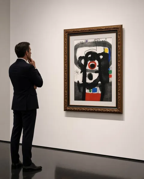 Joan Miró, L'Enrage, 1967, Etching, aquatint
