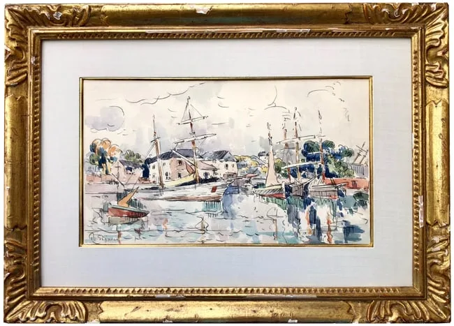 Le Port by Paul Signac, Watercolor and Pencil on Paper, offered Sep 2026