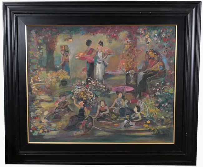 Untitled by Tran Dinh Phuong, Oil on Canvas, sold Sep 2026
