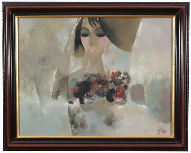 Nguyẽ̂n Lam, Untitled, Oil on Board