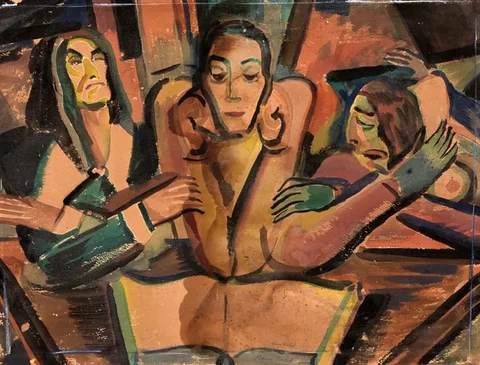 Hari Kidd, Untitled, Watercolor on Paper