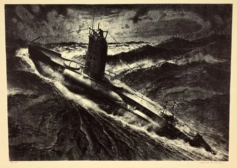 James  Allen, The Menace, 1940, Lithograph