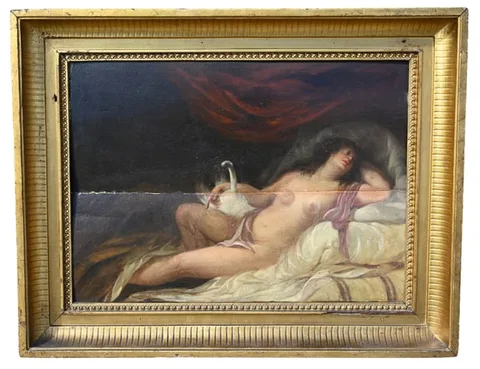 Jacob Jordaens, Leda and the Swan, Oil on Board