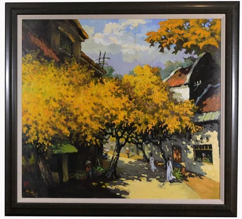 Duong Huy, Untitled, Oil on Canvas
