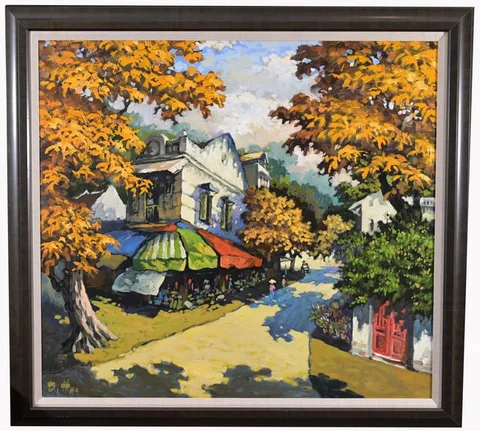 Duong Huy, Untitled, Oil on Canvas