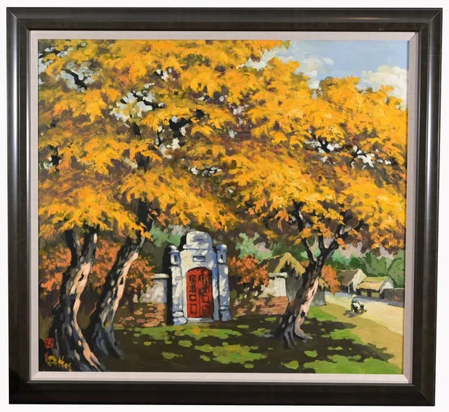 Duong Huy, Untitled, Oil on Canvas