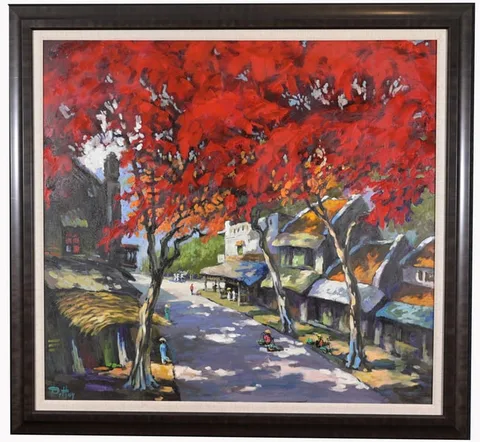 Duong Huy, Untitled, Oil on Canvas