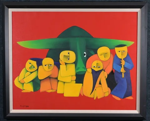 Duc Nghia Phan, Untitled, Oil on Canvas
