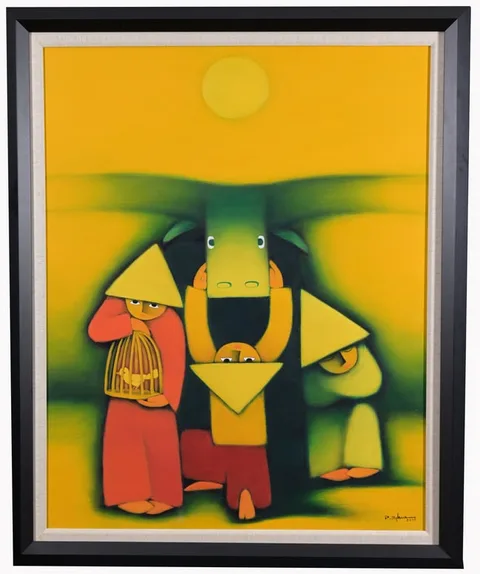Duc Nghia Phan, Untitled, Oil on Canvas