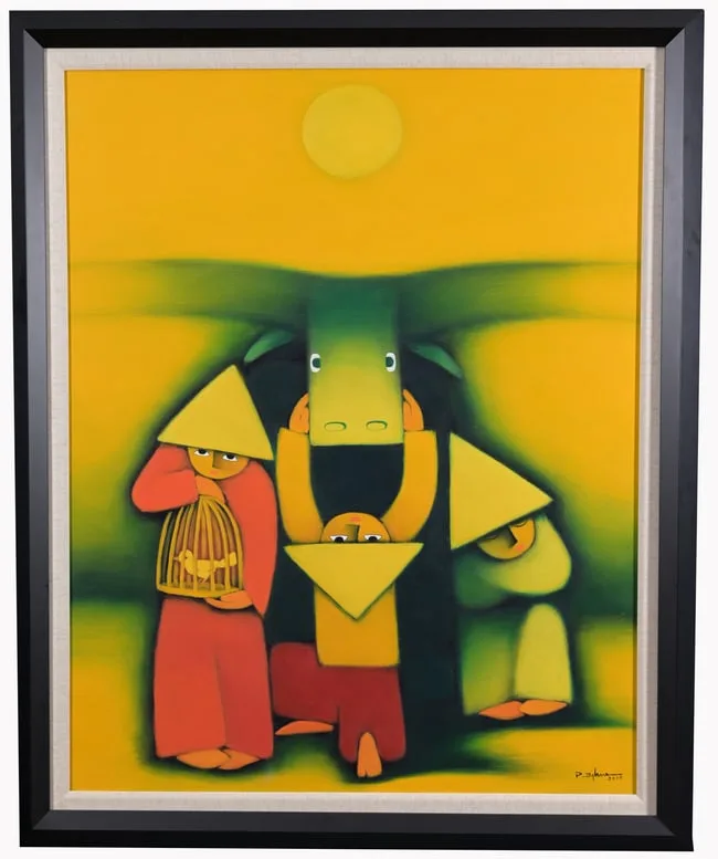 Untitled by Duc Nghia Phan, Oil on Canvas, sold Sep 2026
