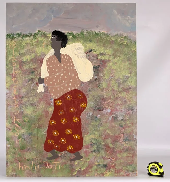 hAlN CoTN by Black Joe Jackson, Oil on Board, sold Sep 2026