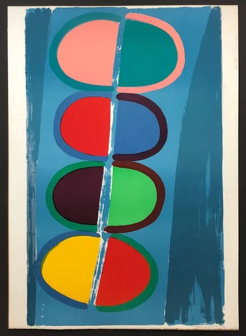 Moonship by Terry Frost, Lithograph, sold Sep 2026