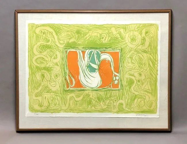 Crevette et Salade by Pierre Alechinsky, print (other), sold Sep 2026