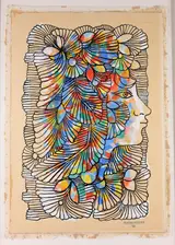 René Portocarrero, Ornamented Lady