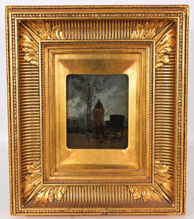 Rue Royale by Luigi Loir, Oil on panel, offered Sep 2026