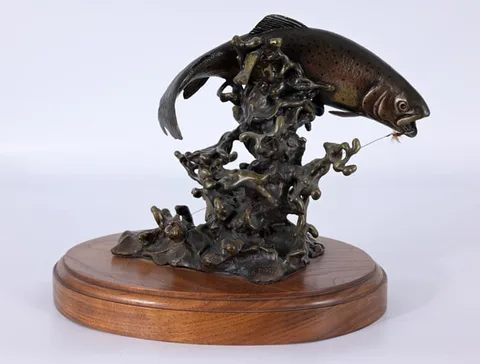 Frank DiVita, Rainbow Trout, Bronze