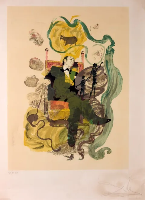 Dali Dreams by Salvador Dalí, 1978, Color Lithograph, sold Sep 2026