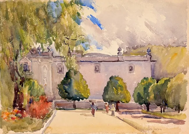 Antigua by Alice Judson, Watercolor on Paper, offered Sep 2026