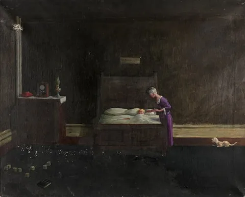 Lester Ambrose, Untitled, Oil on Canvas