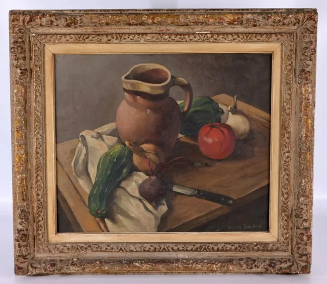 Untitled by Julius Delbos, Oil on Canvas, offered Sep 2026