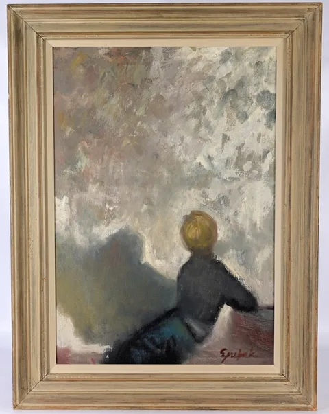 Alfred Czerepak, Dream World of Christopher Martin, Oil on Canvas